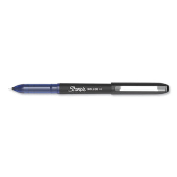 Sharpie® Roller Professional Design Roller Ball Pen, Stick, Fine 0.5 Mm, Blue Ink, Black Barrel, Dozen freeshipping - TVN Wholesale
